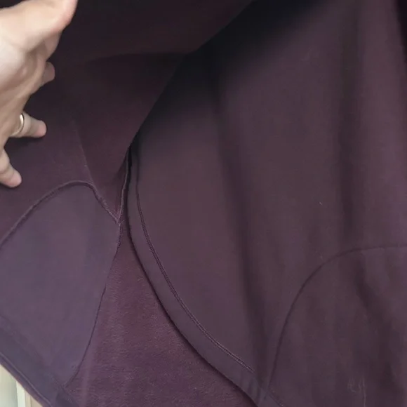 Athleta Eggplant purple Cowl Neck Sweater, Size XXS - Picture 8 of 9